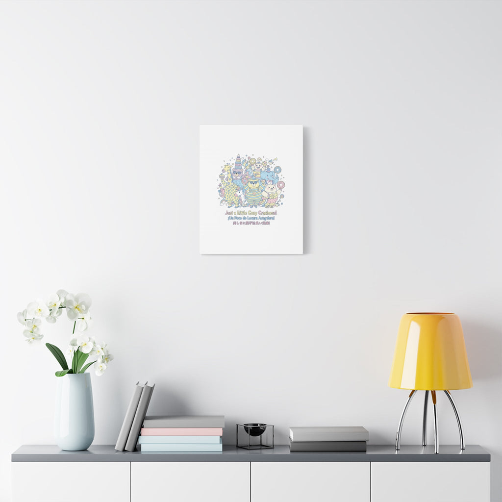 Cozy Craziness Canvas | mildly unhinged cute, whimsical weird