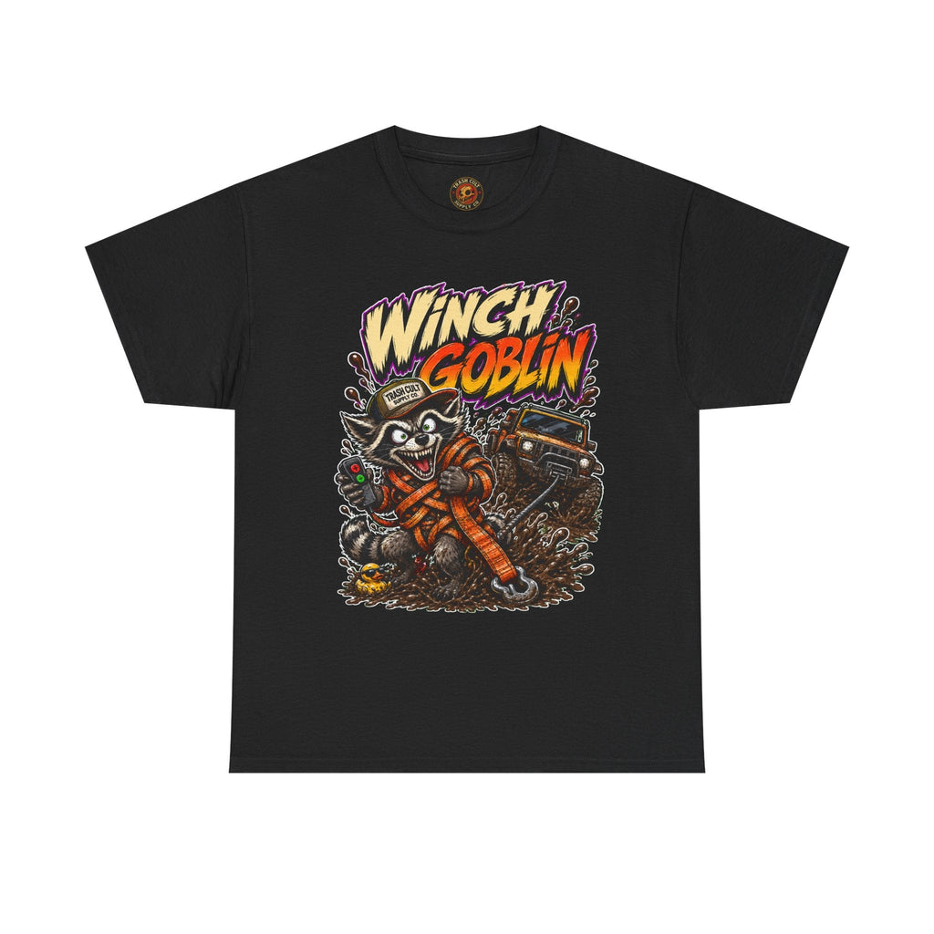 Winch Goblin Tee — Vintage Tow Truck Mechanic Graphic Shirt