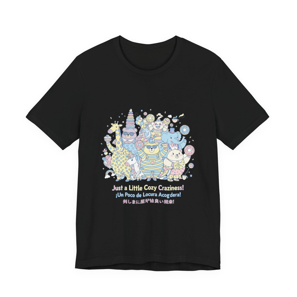 Chaotic Kawaii Tiny Monster Tee, absurd cute pastel whimsical weird
