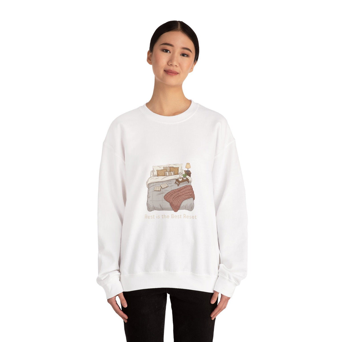 bed rot recovery sweatshirt | sleepy humor, nap club lounge