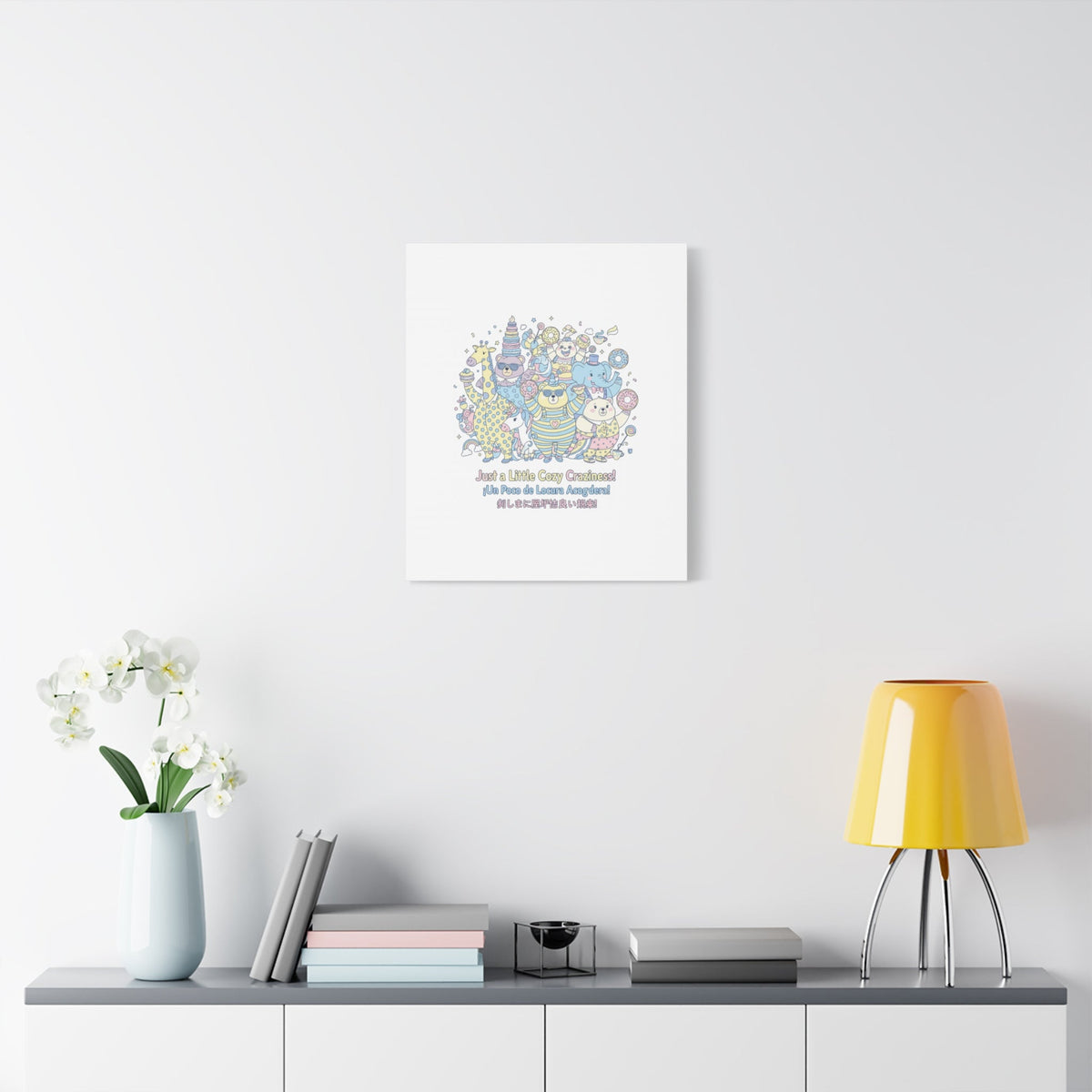 Cozy Craziness Canvas | mildly unhinged cute, whimsical weird
