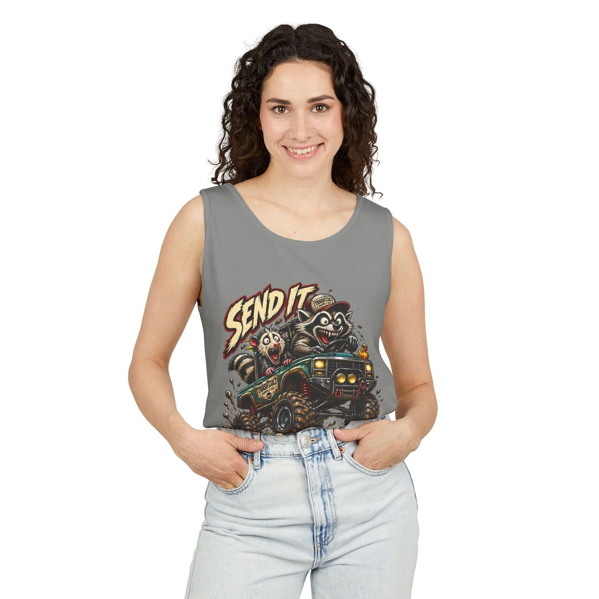 Send It or Play Dead Off-Road Tank Top