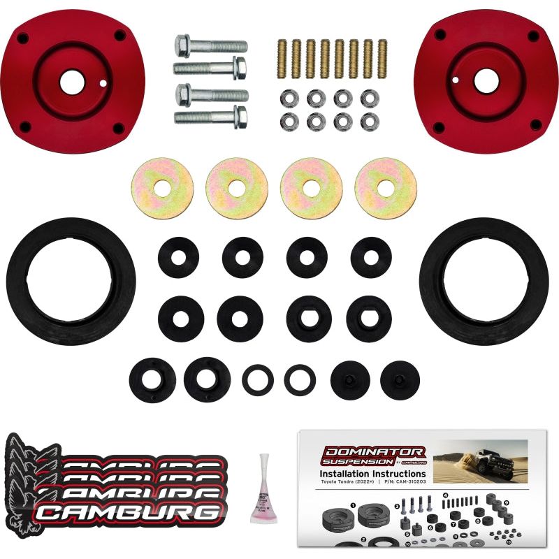 Camburg 2022-2025 Toyota Tundra 2wd /4wd Dominator Preload Spacer Kit