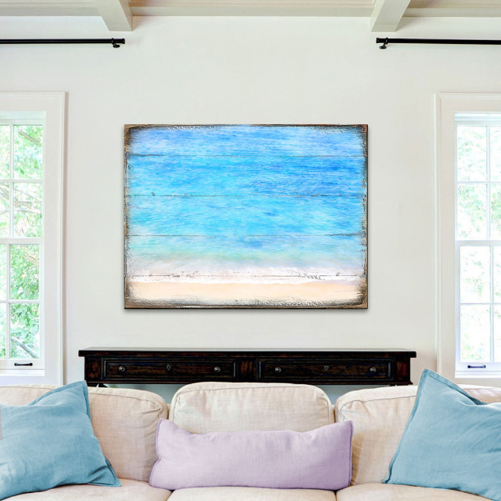 Spataro Beach Wood Handcrafted Wall Home Decor Coastal