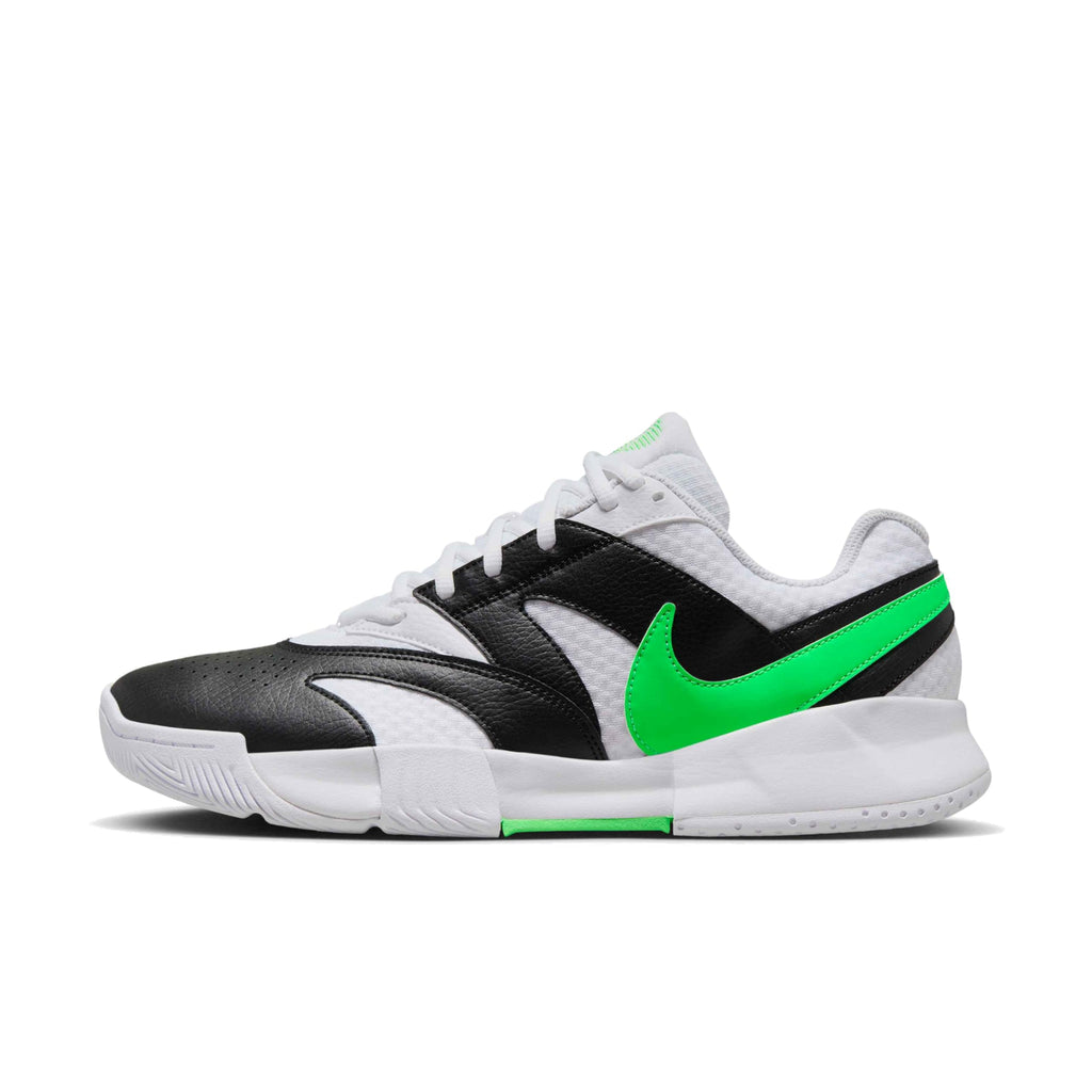 Nike Mens Tennis Shoes White Poison Green Black 11