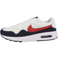 Nike Mens Low-Top Sneakers Shoes White University Red Obsidian 11