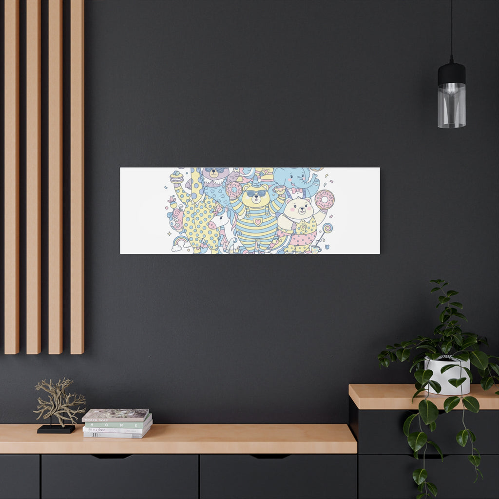 Cozy Craziness Canvas | mildly unhinged cute, whimsical weird