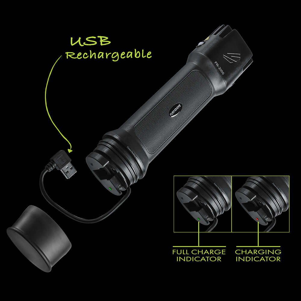FLATEYE™ Rechargeable FR-2100 Flashlight - 2175 Lumens