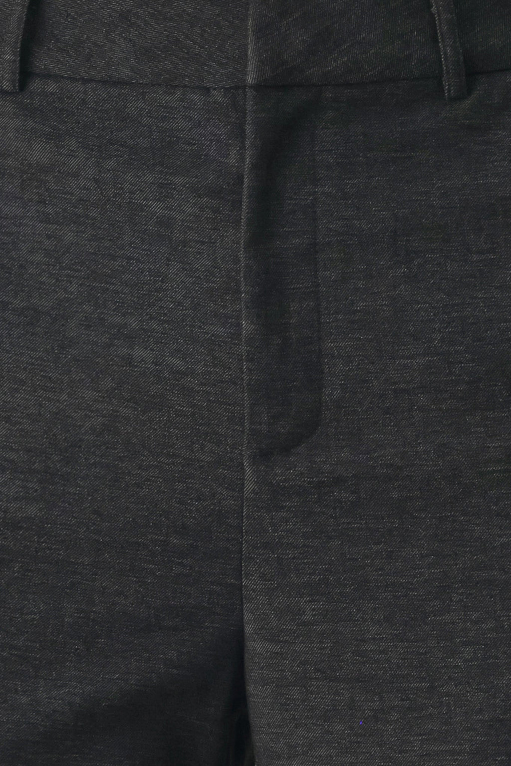 COMMAND NOIR BLACK BUTTON-HEM FLARE PANTS