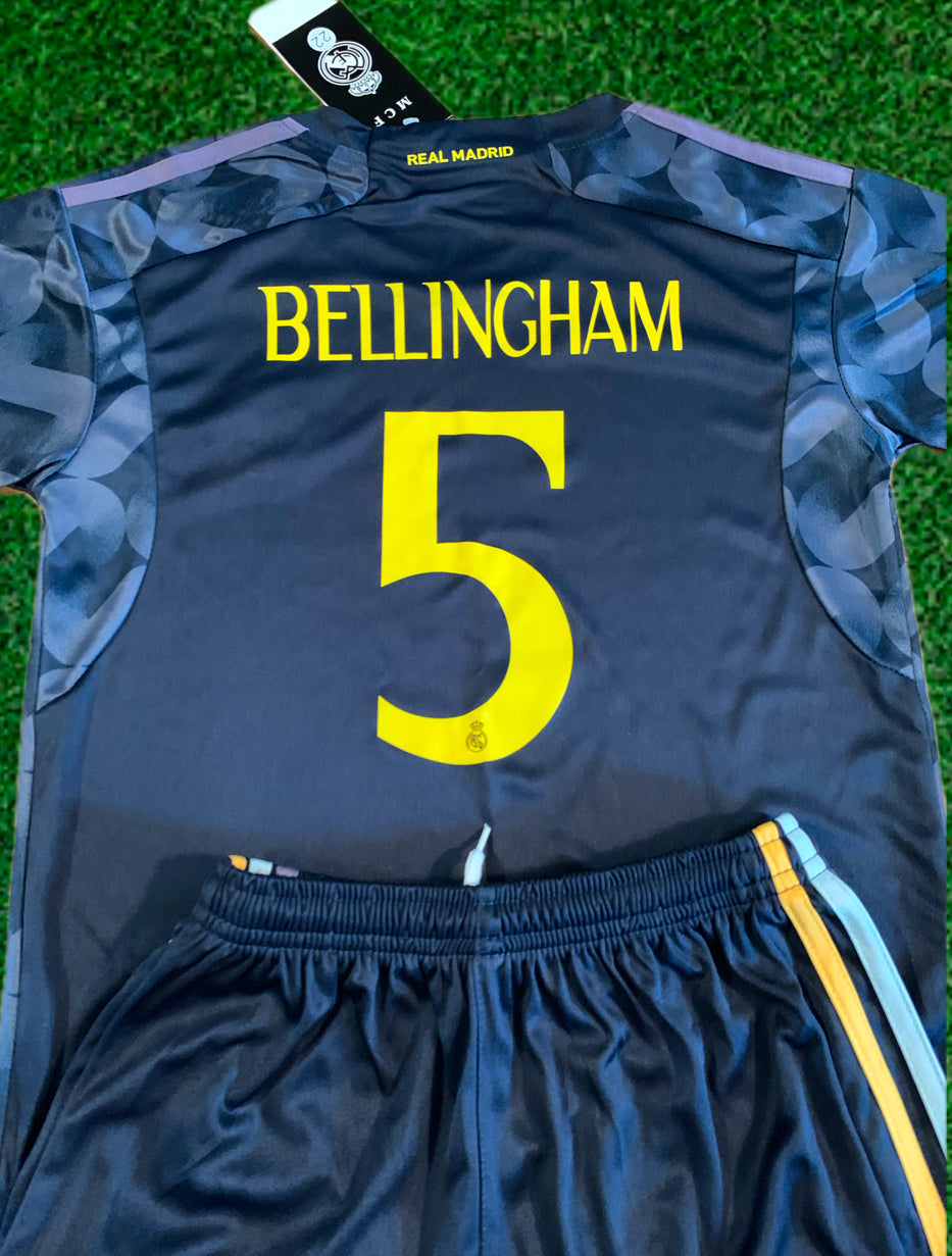 Bellingham Real Madrid Kids Soccer Kit - 2 Piece Set