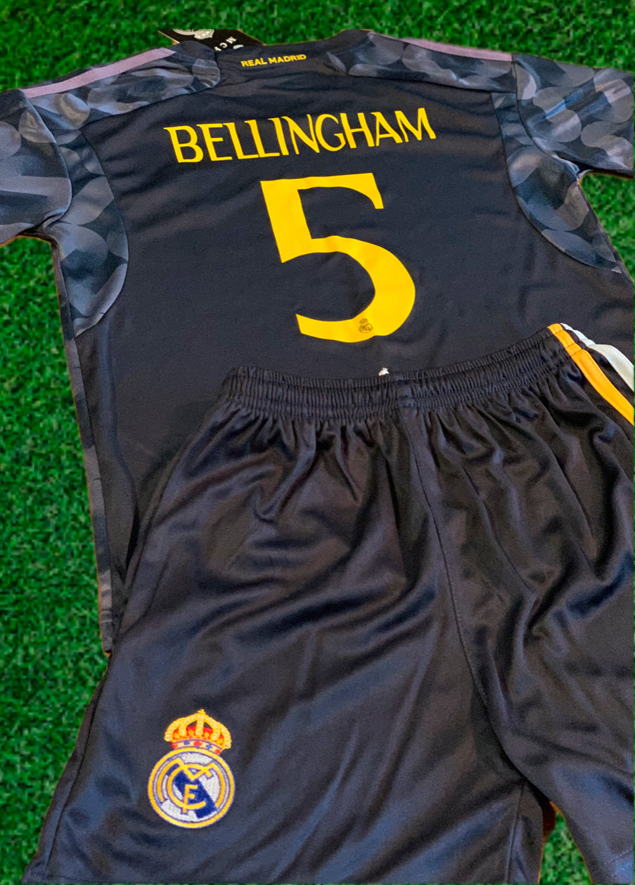 Bellingham Real Madrid Kids Soccer Kit - 2 Piece Set