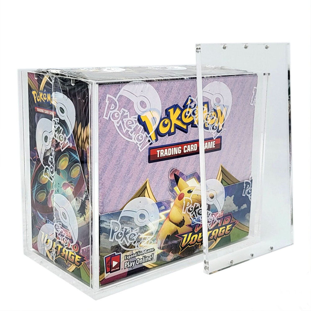 Premium Pokémon Booster Box Protective Display Acrylic Case Version 2