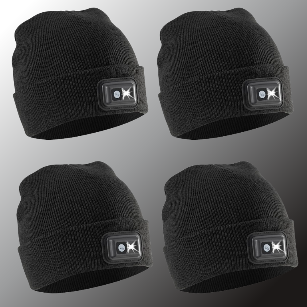 POWERCAP 2.5 Rechargeable LED Lighted Headlamp Beanies