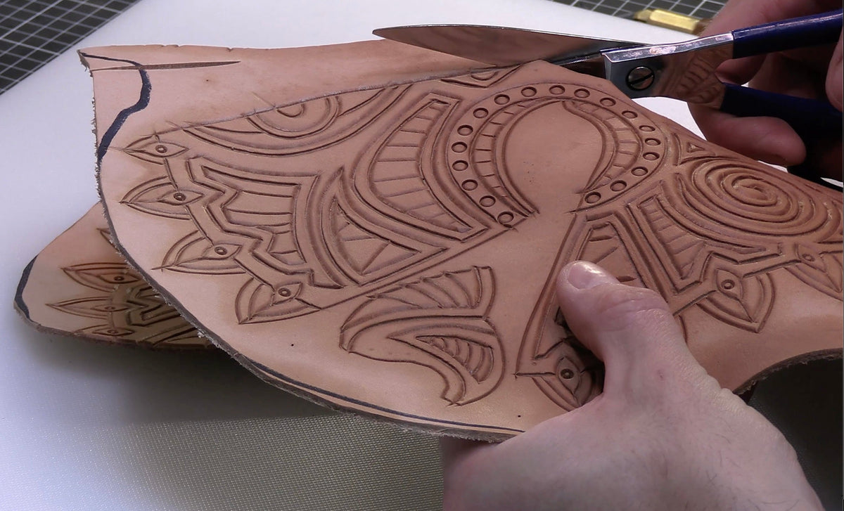 Leather Tribal Mask Printable Pattern Bundle — Intermediate + Advanced