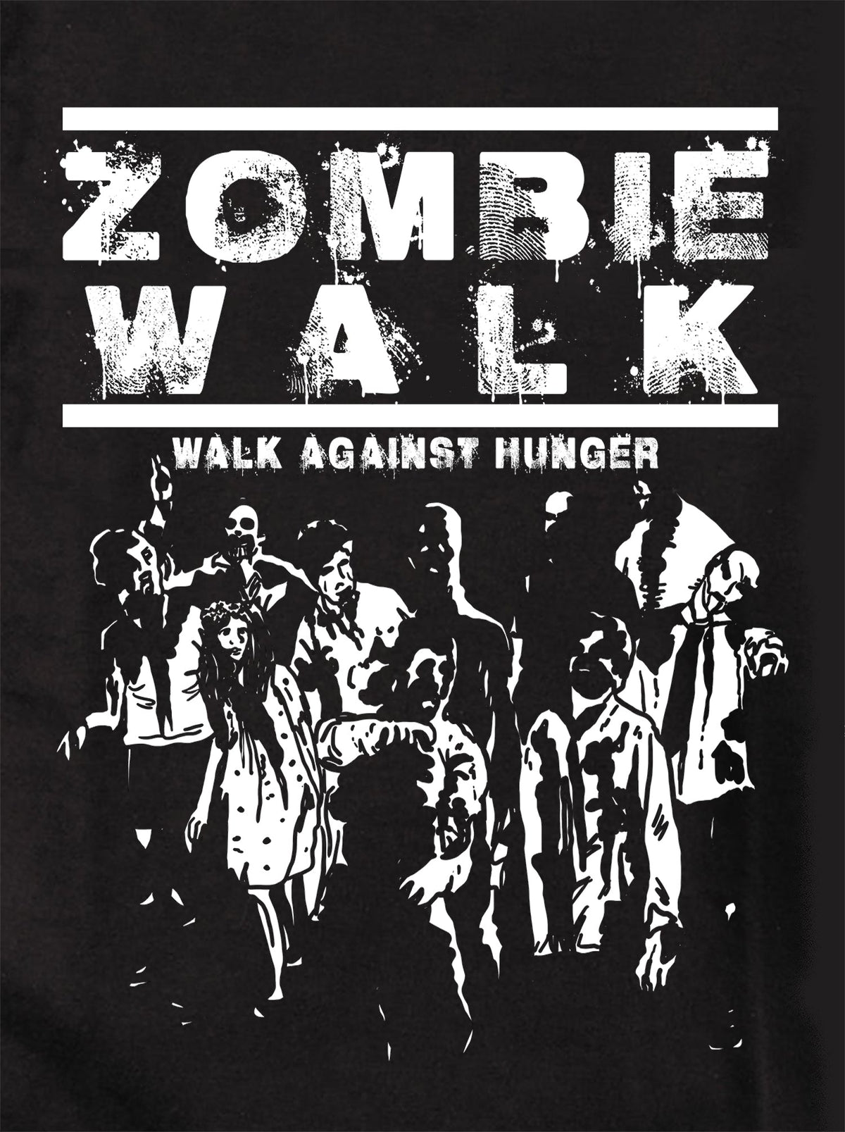 Zombie Walk Against Hunger T-Shirt