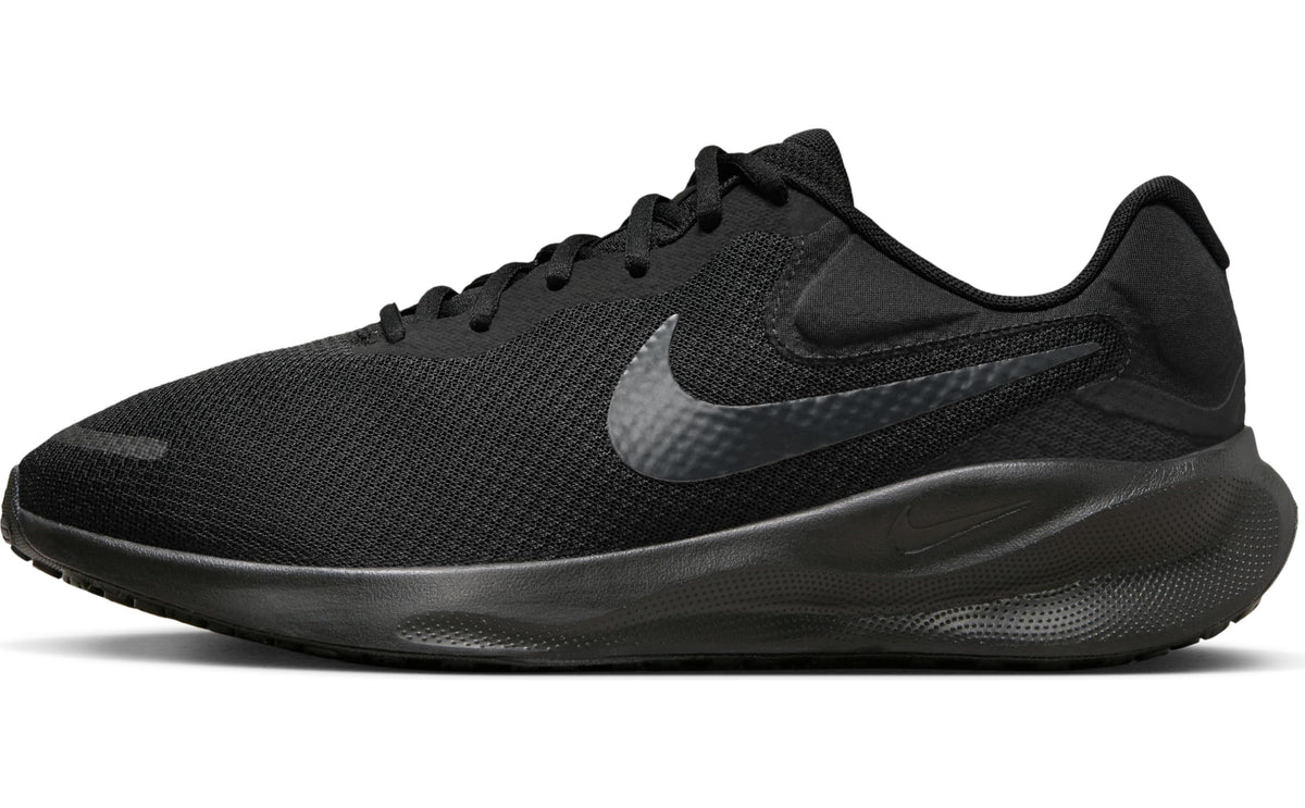 Nike Revolution 7 Mens Road Running Shoes (Extra Wide) (FB8501-001Black/Off Noir) Size 10