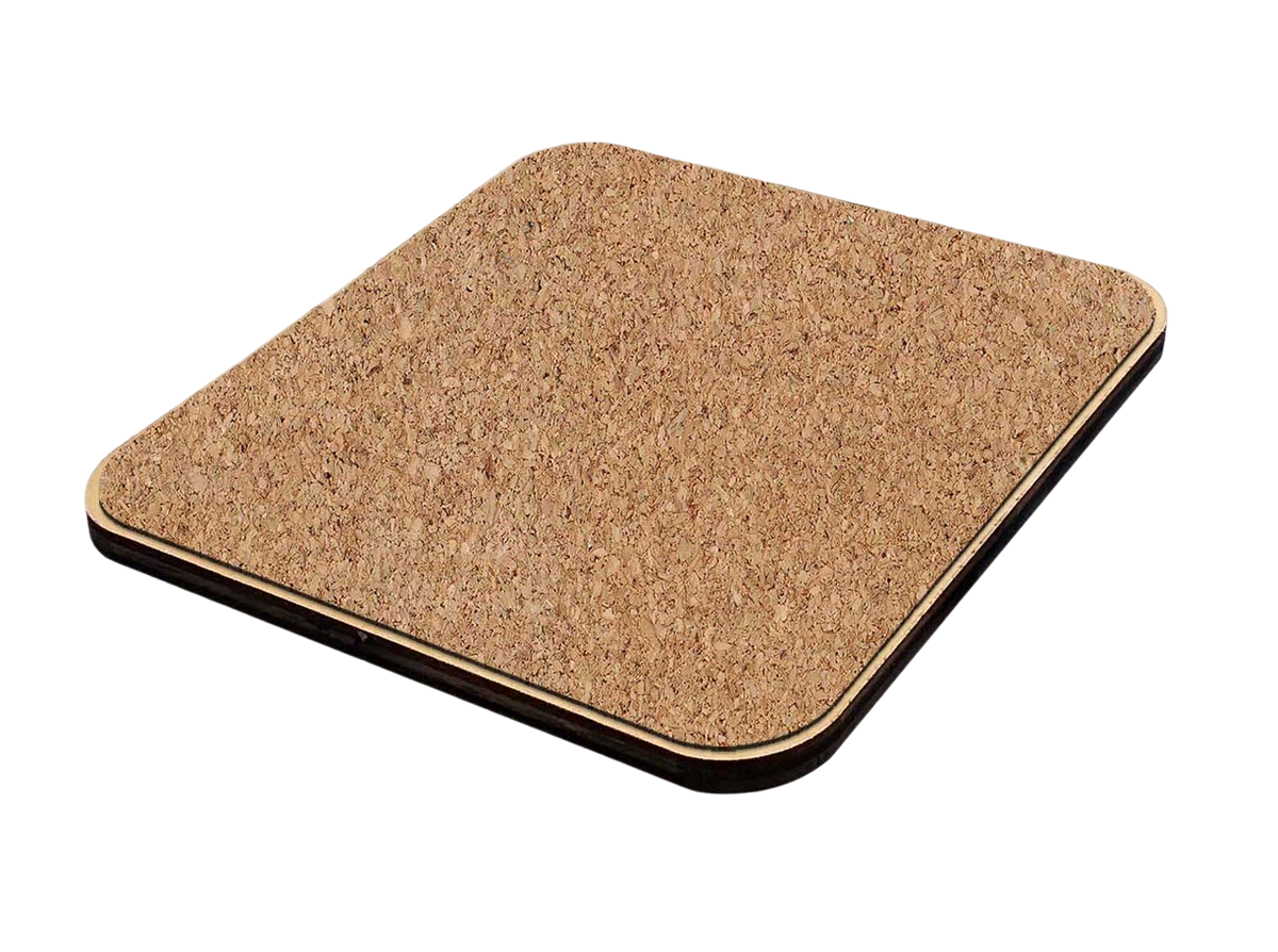 Horse Wooden Cork Coasters Gift Set of 4 by Nature Wonders - 8198157-9C