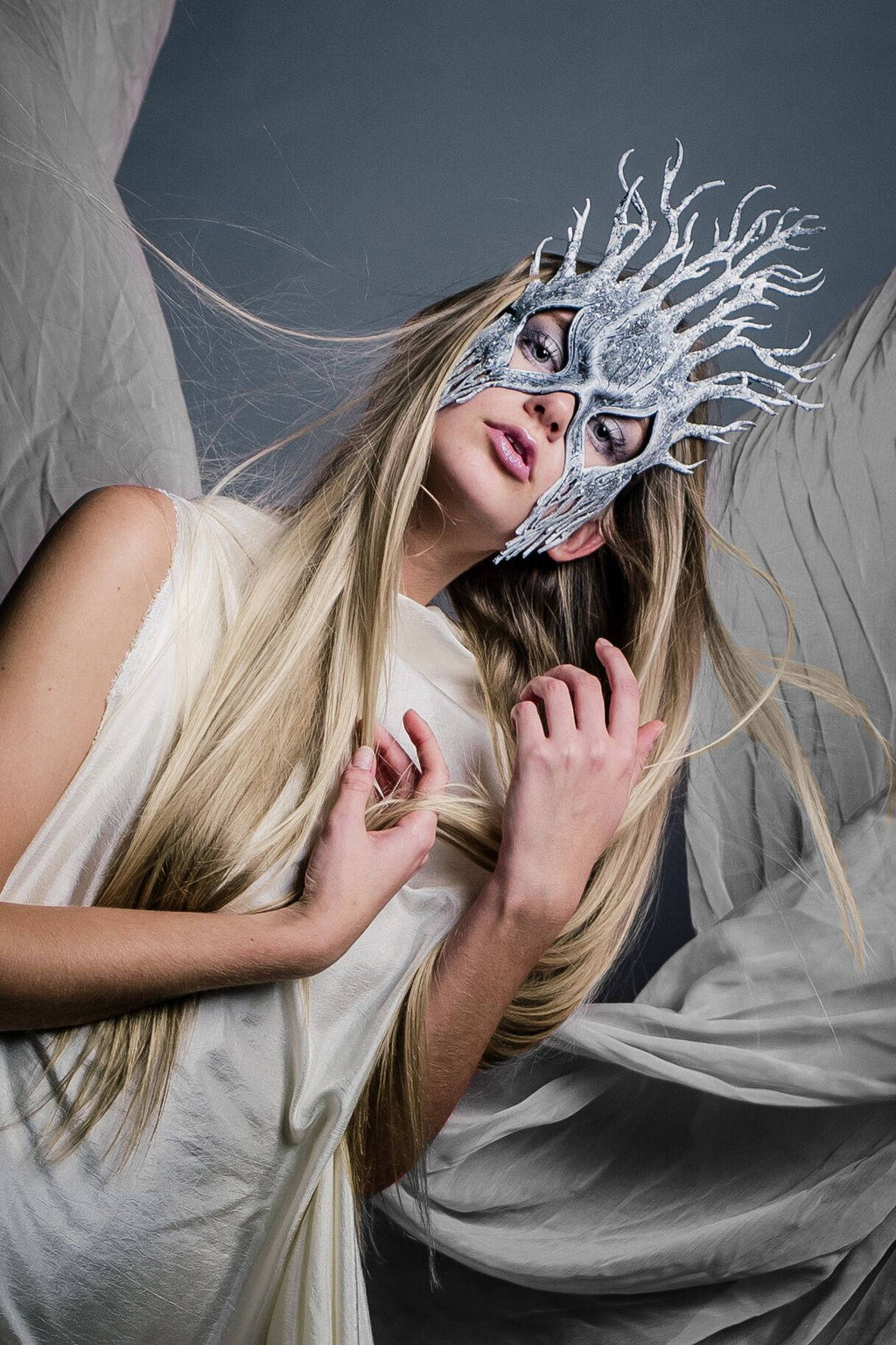 Winter - Handmade Genuine Leather Mask