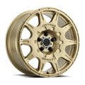 Method MR502 RALLY 17x8 +38mm Offset 5x4.5 67.1mm CB Gold Wheel