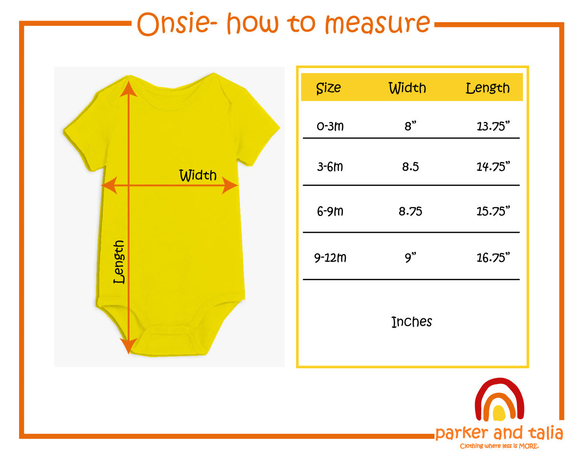 The Three’s Company Onesie Pack- 3 Pack of the softest Bamboo Onesie's