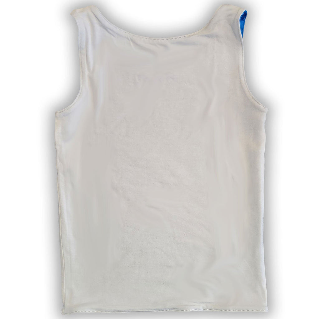 The Sensory Compression Comfort Reversible Tank - Pink/White