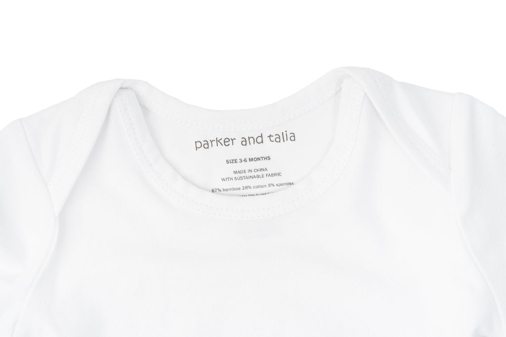 The Three’s Company Onesie Pack- 3 Pack of the softest Bamboo Onesie's
